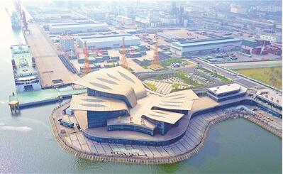 连云港港国际客运站交付使用