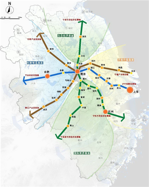 南京2035城市总体规划,南京市城市总体规划图 南京市城市总体规划图(2018-2035)